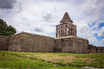 Kalyana Mahal (marriage hall) complex in the Gingee Fort, Villupuram district, Tamil Nadu, India