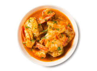 Caldereta de rape con langostinos