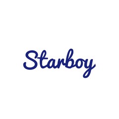 Fototapeta na wymiar ''Starboy'' Word Illustration