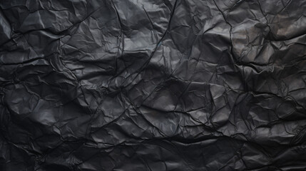 Black vintage and old looking crumpled paper background