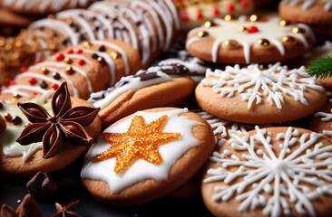 Fototapeta premium Christmas Cookies