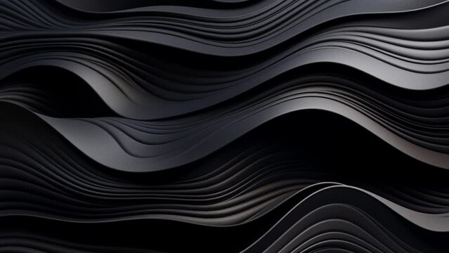 A contemporary take on metallic waves within an abstract and textured realm. Wave animation for live wallpaper or screensaver