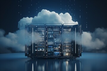 cloud computing concept, Generative AI