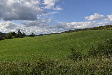 Natur und Wolken zwischen Alfeld und Einbeck