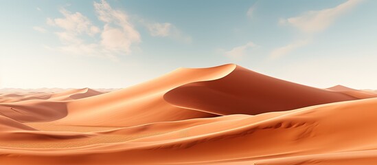 Fototapeta na wymiar Gorgeous sand formations in the Sahara