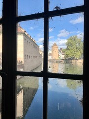 The beautiful old town of Strasbourg in France