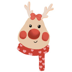 reindeer cartoon png