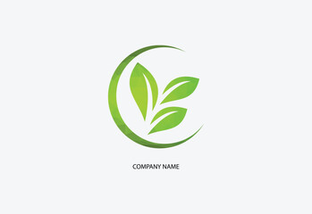  Low poly green leaf ecology nature vector icon