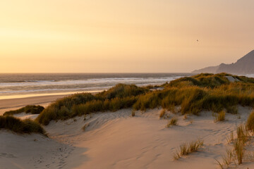 Nehalem Oregon Sun Setting