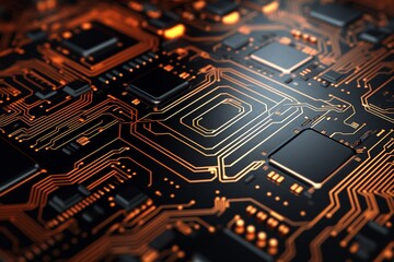 electronic circuit board, Generative AI