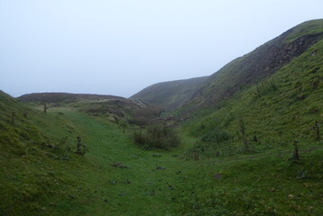 North York Moors Nationalpark im Nebel