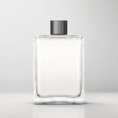 bottle of perfume isolated
