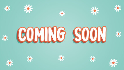 Embrace the Anticipation: A Cartoony 'Coming Soon' Teaser in 3D Style!