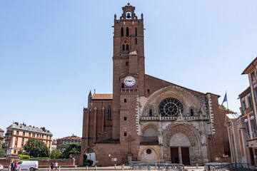 Fototapeta na wymiar Toulouse, Kathedrale Sainte-Etienne