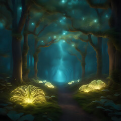 Obraz premium Fantasy Forest