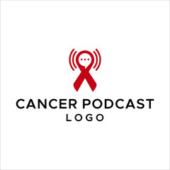 podsat symbol for cancer sufferers logo