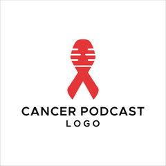 podsat symbol for cancer sufferers logo