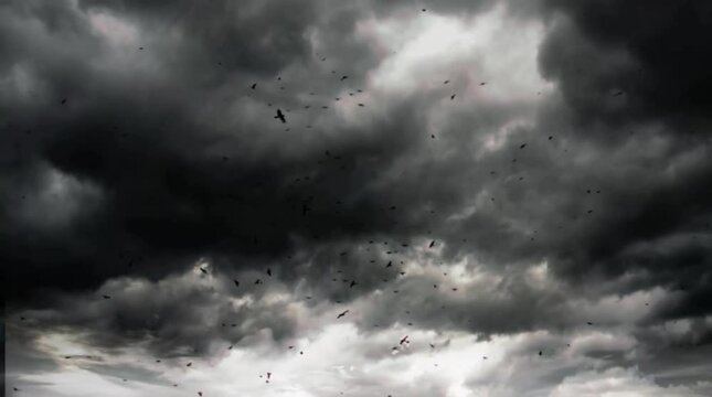 storm clouds timelapse