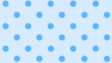 Blue background with polka dots	