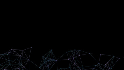 Abstract geometric background. Plexus mesh backdrop illustration.