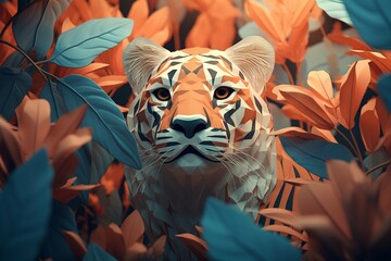 tiger in the zoo, Generative AI