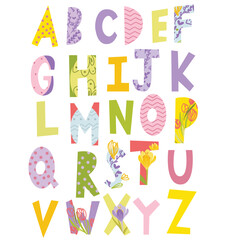 decorative alphabet 