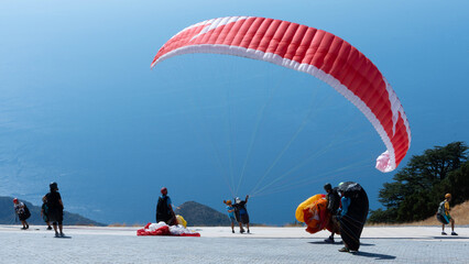 paragliding at baba mountain fethiye Turkey
