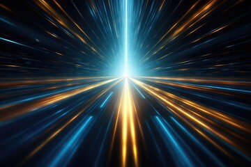 Obraz premium blue and gold technology background material background material