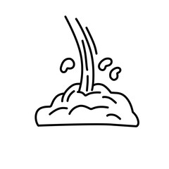 Cartoon explosion effect