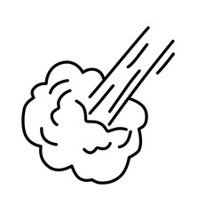 Cartoon explosion effect