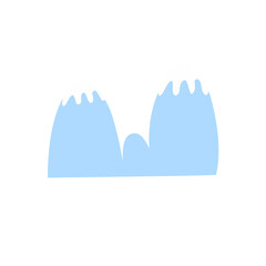 snowcapped mountain icon