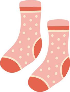 15,123 Pink Sock Isolated Images, Stock Photos, 3D objects, & Vectors