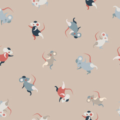 mouse seamless pattern