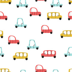 cars seamless pattern