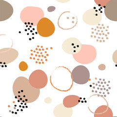 abstract geometric seamless pattern