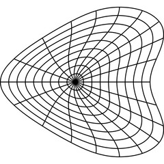 Obraz premium Abstract Graphic Wireframe