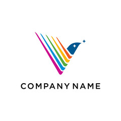 Freedom Finance Logo Design. Finance Logo Design Template. Abstract Bird Finance Logo