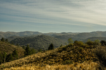 Obraz premium mountain landscape photography of cordoba argentina