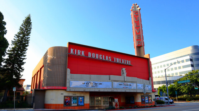 Culver City, California &ndash; September 23, 2023: Kirk Douglas Theatre at 9820 Washington Blvd, Culver City (Los Angeles County)