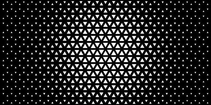 Triangle Vector Abstract Geometric Background. Halftone Triangular Pattern