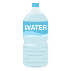 ペットボトルの水_ベクターイラスト