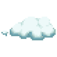 cloud pixel art