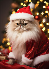 Persian Cat Christmas Party10.png