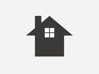 Top Home and Top Home and House icon vector illustration.House icon vector illustration.