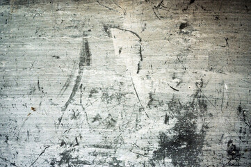 汚れた壁のテクスチャ背景／風化・ひび割れや傷の質感 - obrazy, fototapety, plakaty