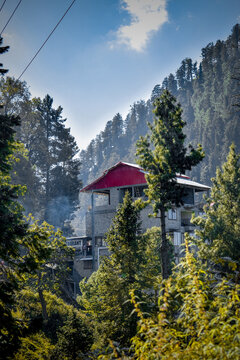 Mountain hut in Murree Pakistan