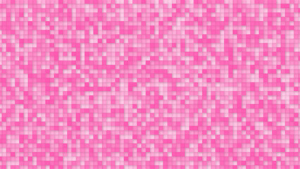 Magenta pixel design background. Illustration of pink tile pattern, seamless background