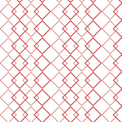 Digital png illustration of red diamonds repeated on transparent background