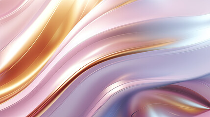 Pink gradient with gold abstract background 
