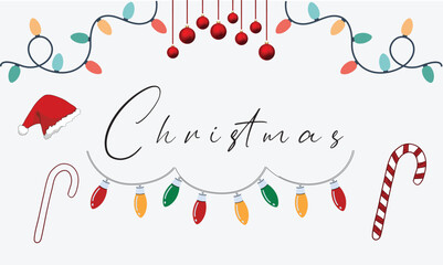 Christmas event vector icon logo